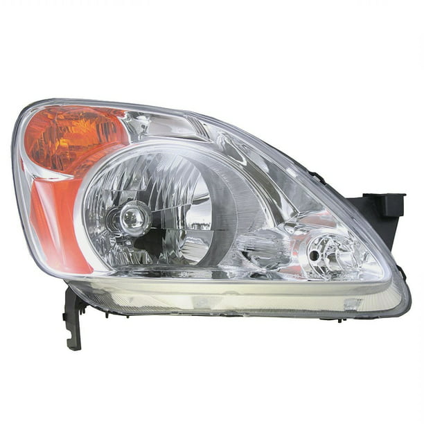 For 02-04 Honda CR-V CRV Black Housing Direct Replacement Headlight Signal Lamp